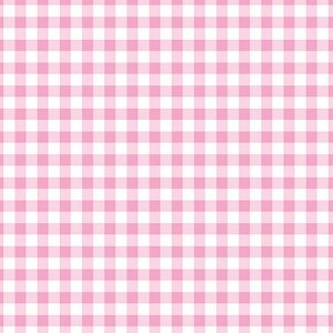 Pink Gingham Lids