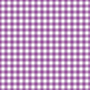 Purple Gingham Lids