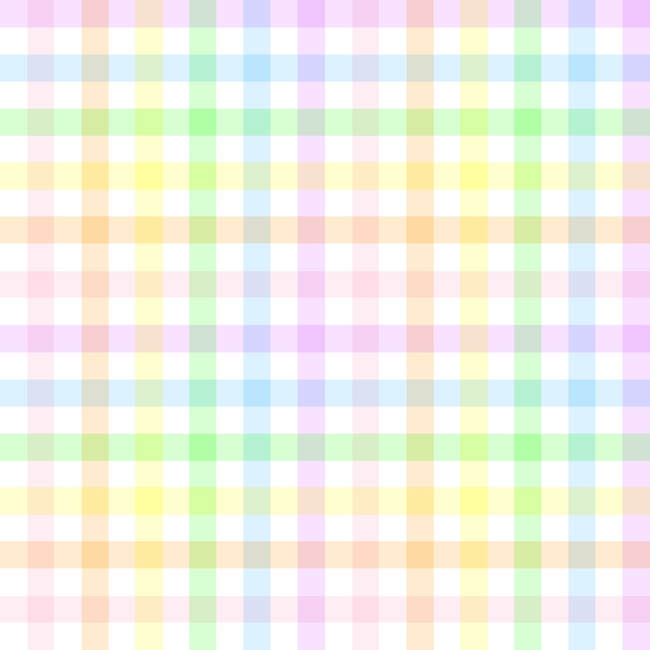 Pastel Rainbow Gingham Lids