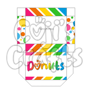 Printable Donut Boxes